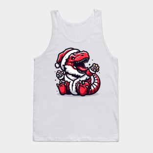 Santa's Dino Tank Top